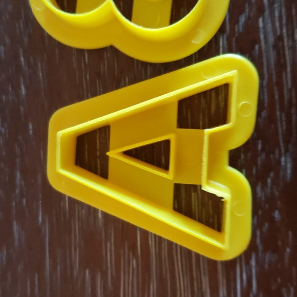 COPY - Vintage! Alphabet and Numbers Cookie Cutters - Picture 4 of 10